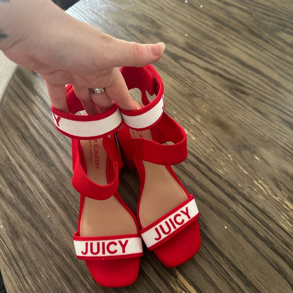 Juicy Couture Bold Red Heels